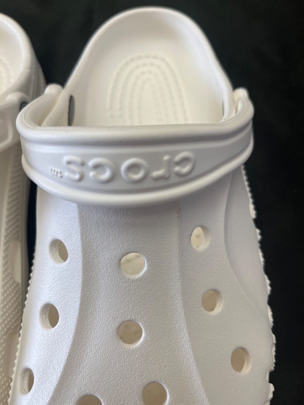 Like New Pair of CROCS Bays Clogs. Sz. 10 . - Picture 5 of 13
